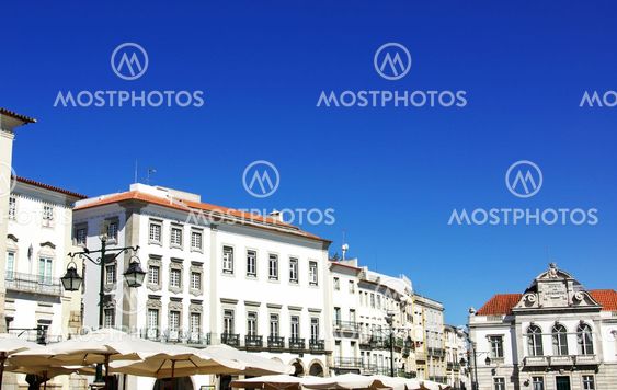 Giraldo square, Evora, south of Portugal