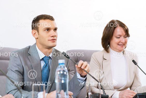 Two businessmen