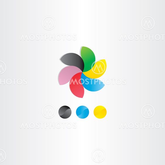 colorful business logotype icon design