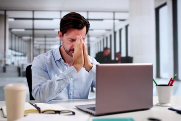 Praying Man. Christian Prayer Seeking