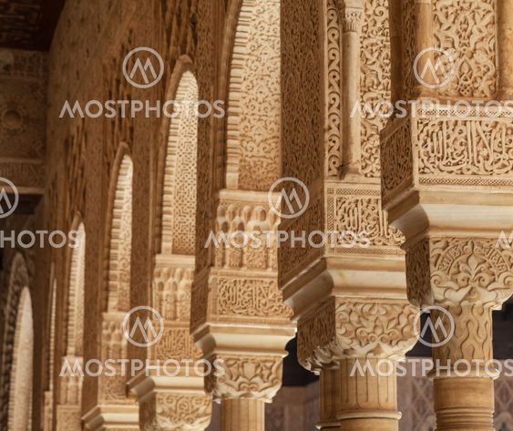 Islamic Palace Interior