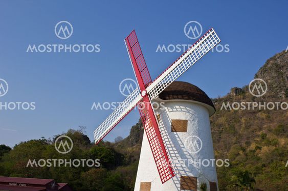 swiss sheep farm windmill2