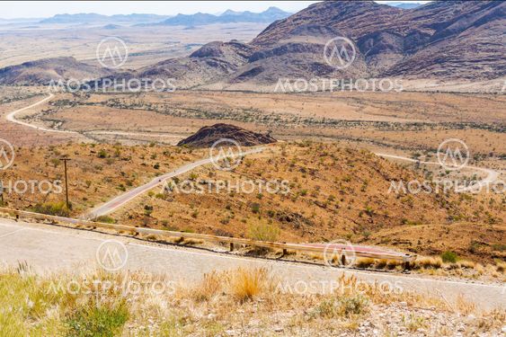 Spreetshoogte Pass landscape in Namibia
