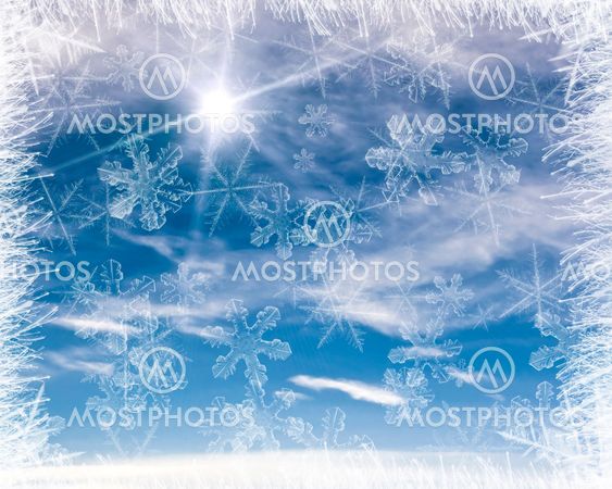 Cold background frame