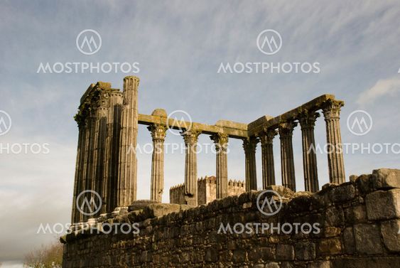 Roman temple ruins