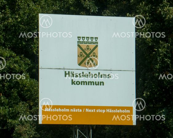 Skylt Hässleholm