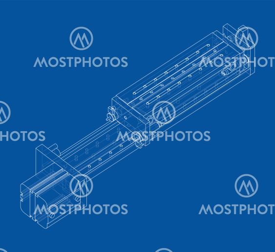 Abstract industry object concept. Vector
