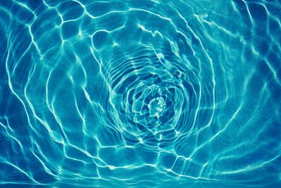 water in pool, sea or ocean