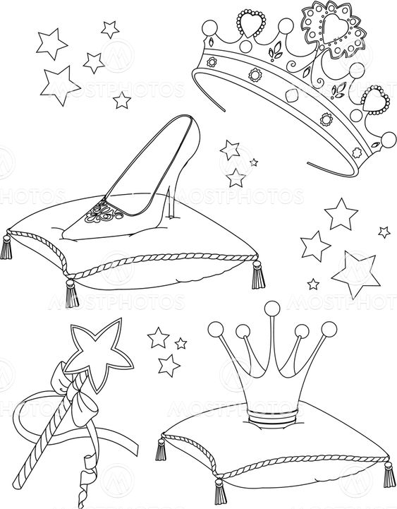 Princess Collectibles coloring page