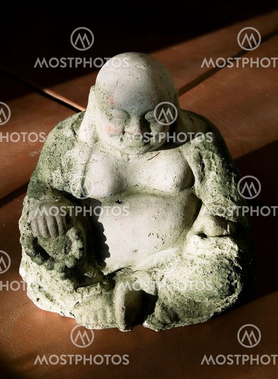 Buddha Statue in Afternoon Light
