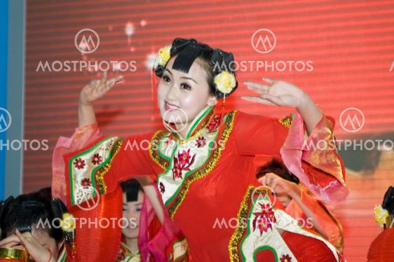Chinese culture - dancers from Shanxi