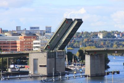 Broöppning av Liljeholmsbron