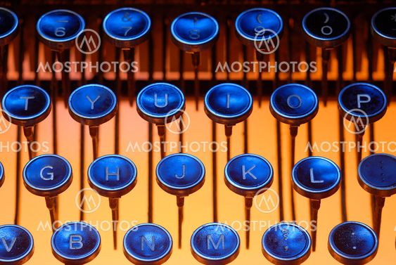 Typewriter keys