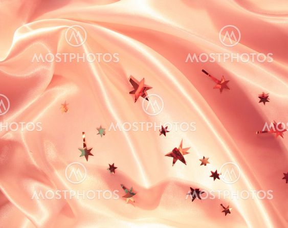 Holiday pink silk as background
