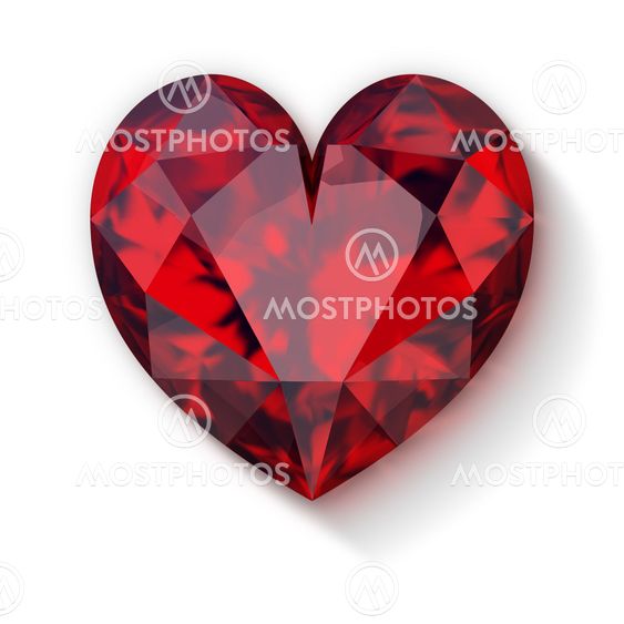 ruby heart
