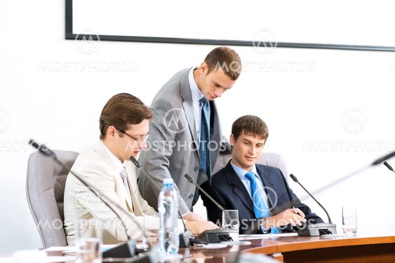 group of business people