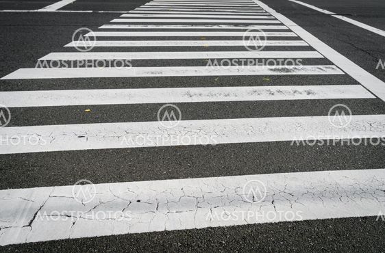 Zebra crossing road