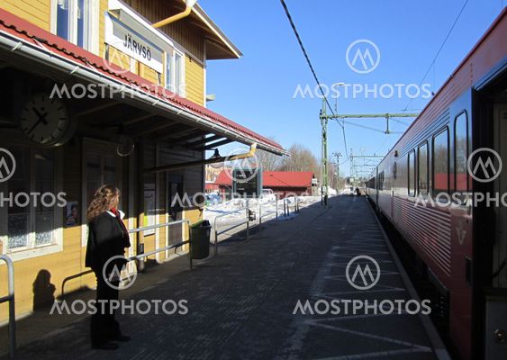 Järvsö train stop
