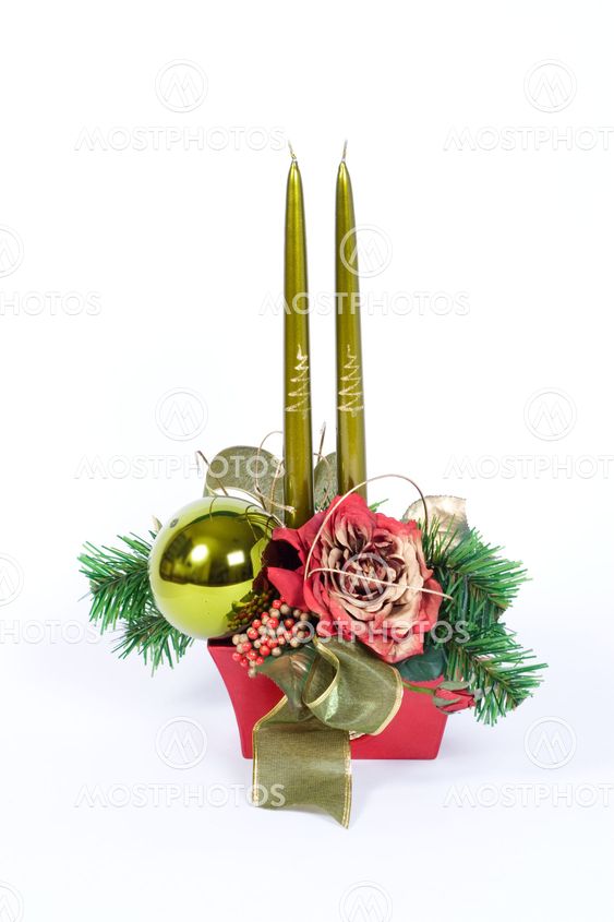 Christmas table decoration