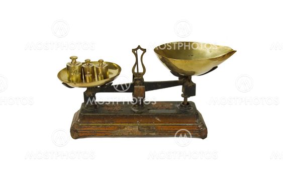 old french weighing in kilogram in french kilogramme , scale for seed trade, herbalist s shop