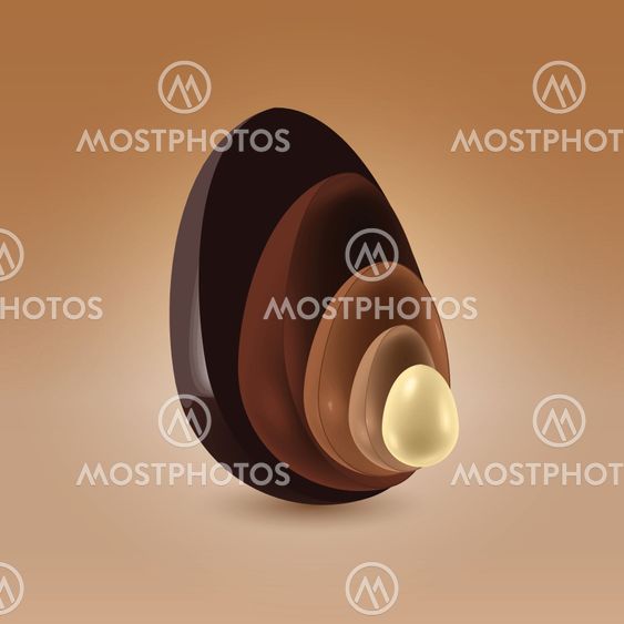 Chocolate shells in motion