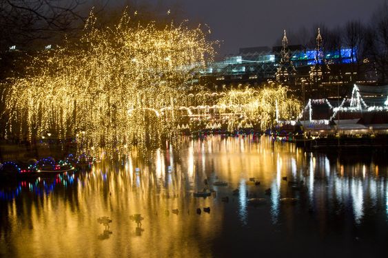 Christmas at the Tivoli in Copenhagen