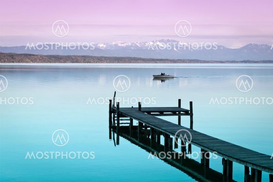 wooden jetty