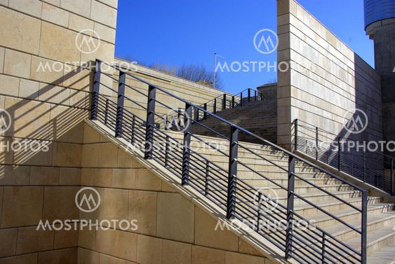 Descente d'escalier
