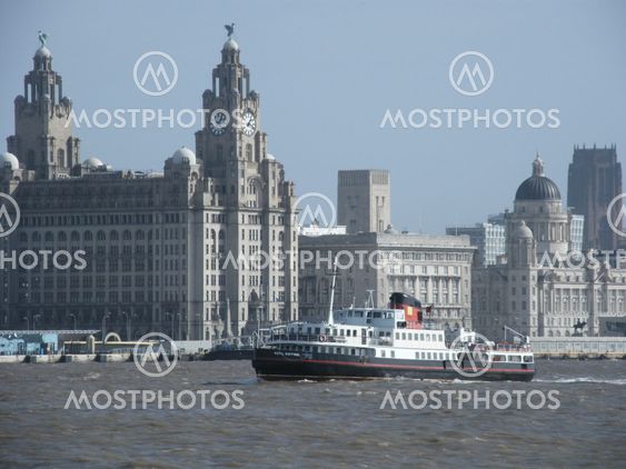 Liverpool from the Mersey