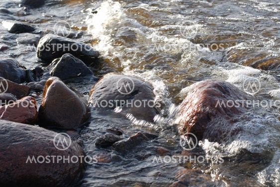 Water and stones
