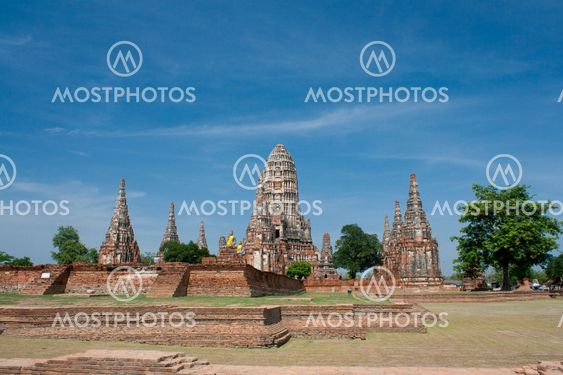 Chaiwattanaram temple in Ayutthaya Historical Park , Thailand