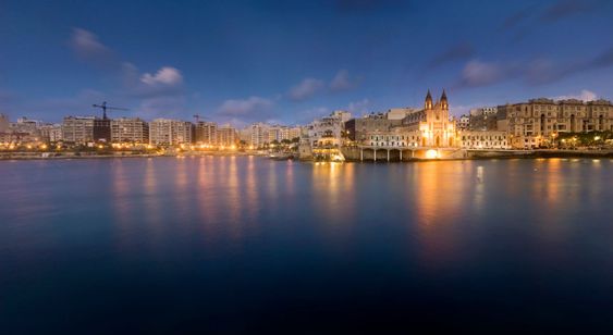 Balluta Bay Panorama