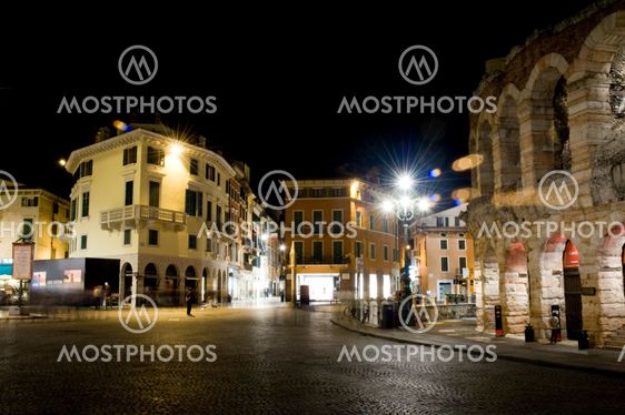 Verona at night