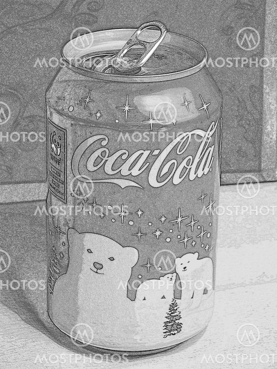a bottle of cola cola