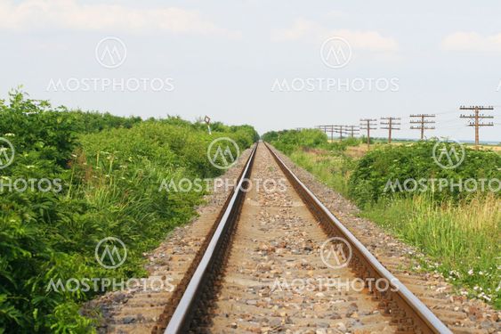 Railroad tracks