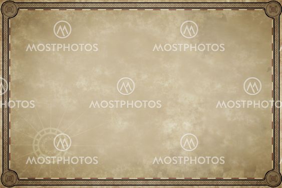 old map parchment blank