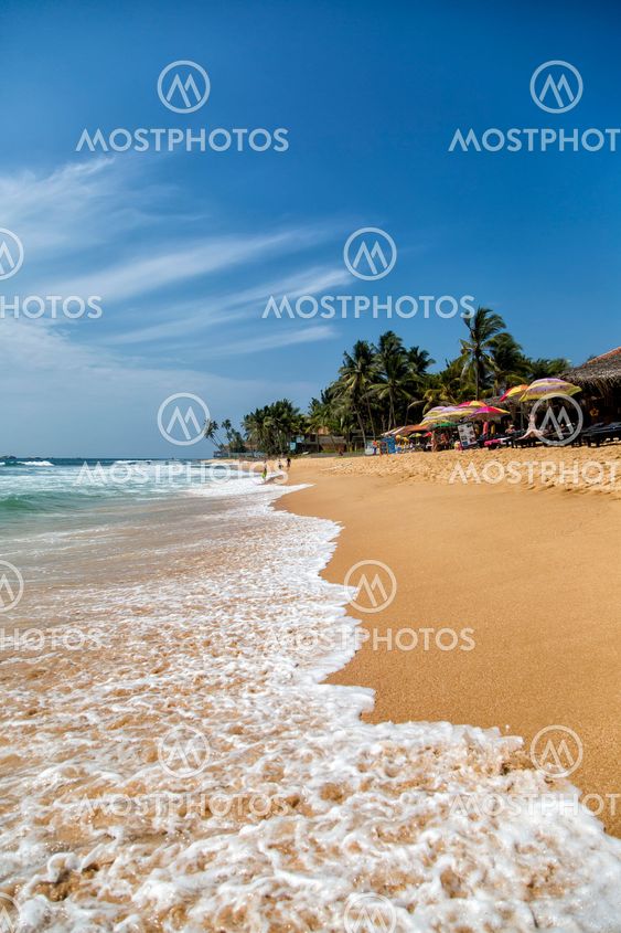 Hikkaduwa beach, Sri Lanka