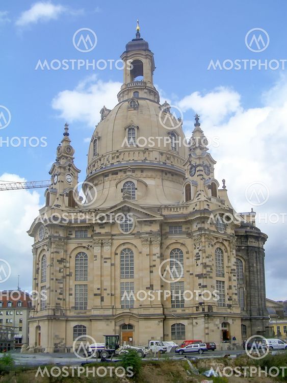 Frauenkirche, lutheran church in Dresden