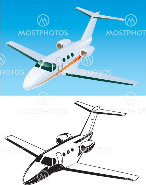 jet passenger airplane