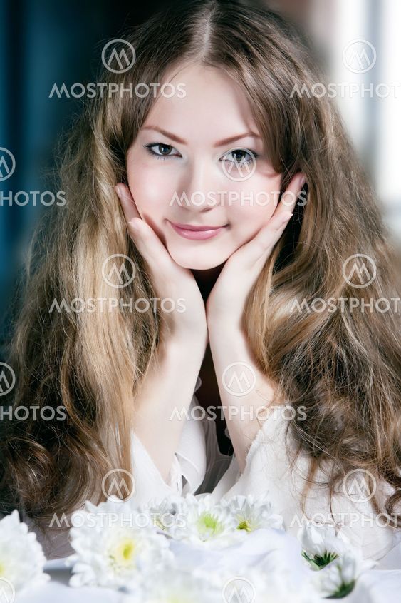 Portrait of a young girl
