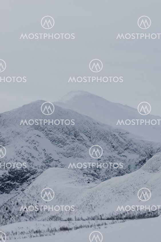 Mountains in Kittelfjäll