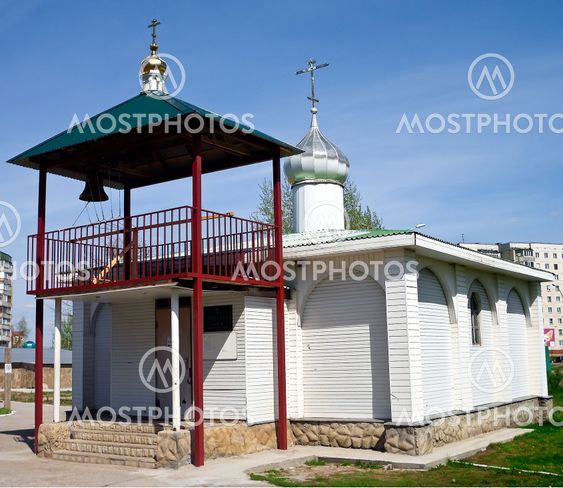 Small orthodox church