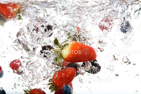 Fresh Fruit in Water