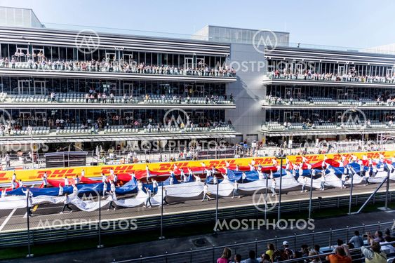 The Russian Tricolor.The Opening Grand Prix Of Russia....