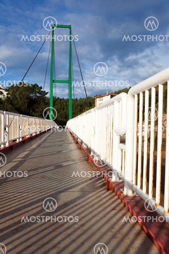 Bridge in Muskiz, Bizkaia, Spain