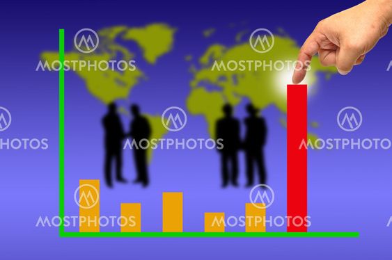 Graph - Hand holding