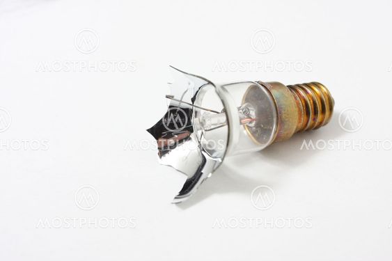 broken lightbulb