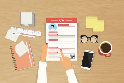 CV template presentation