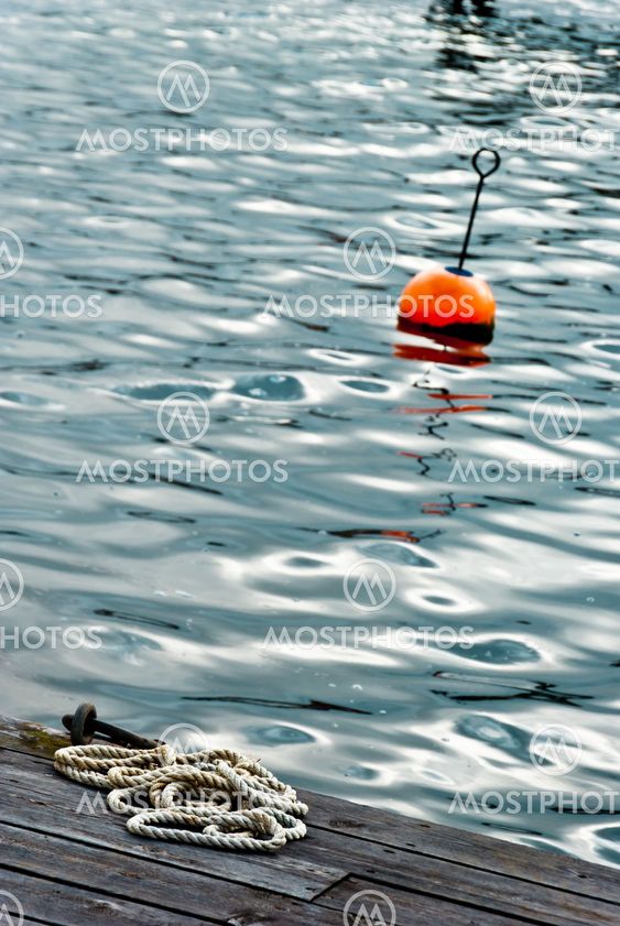 Red buoy