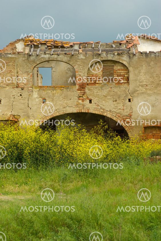 Haus, Ruine - House, Ruin